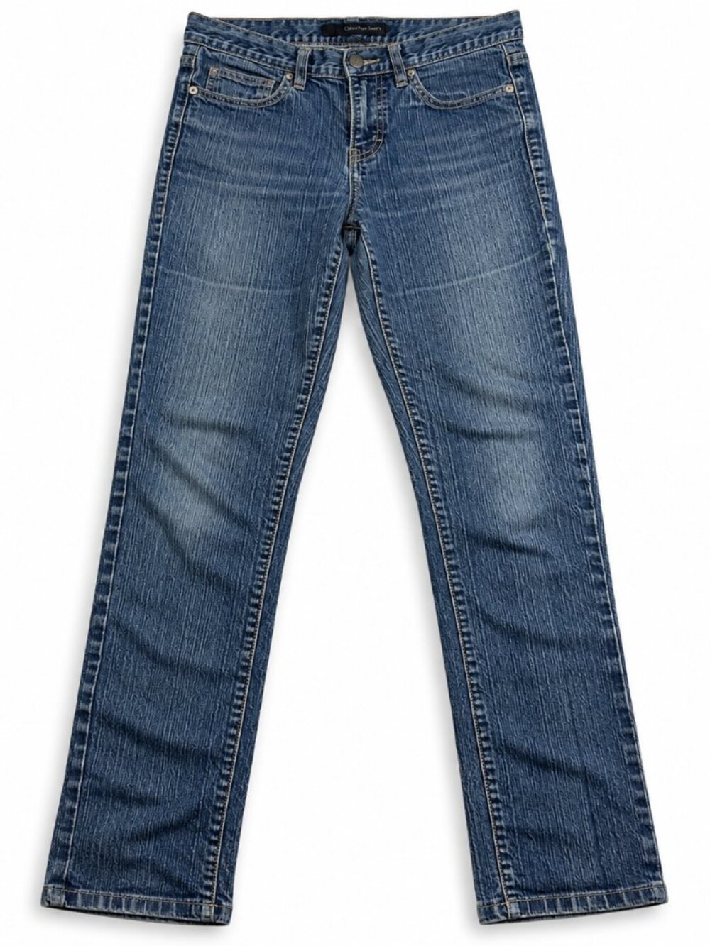 Calvin Klein‎ Bootcut Medium Wash Jeans Womens 6 Mid Rise Zipper fly